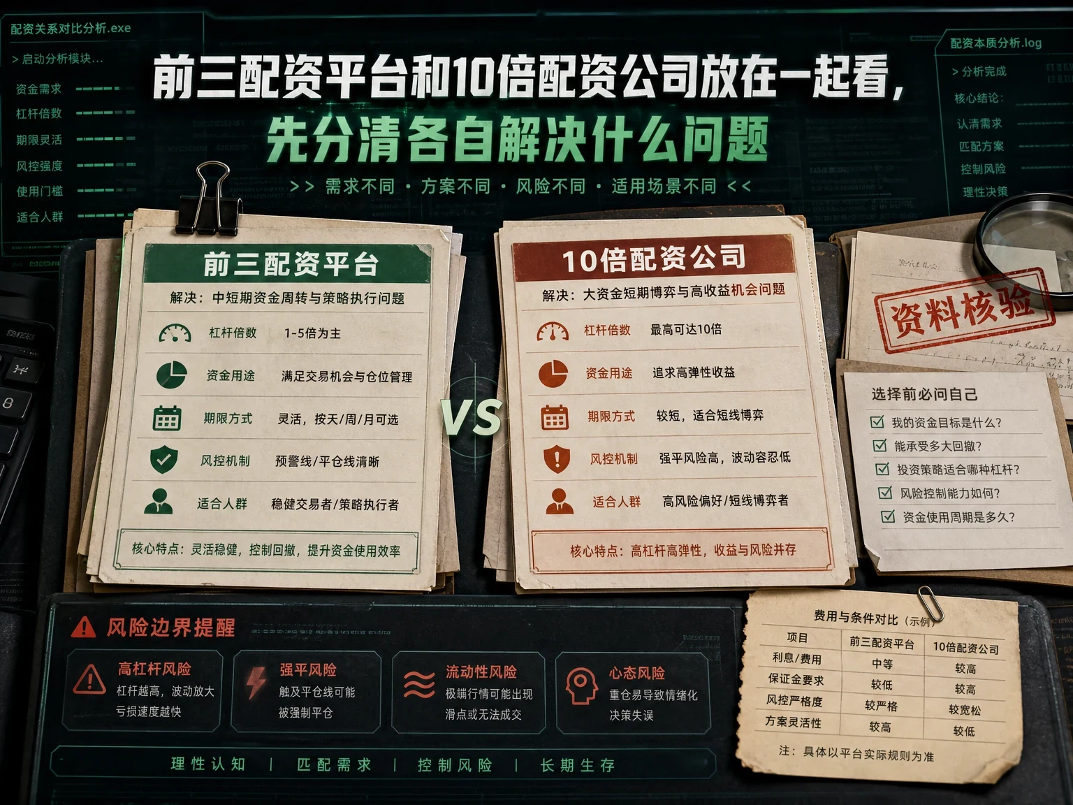 前三配资平台和10倍配资公司放在一起看，先分清各自解决什么问题缩略图