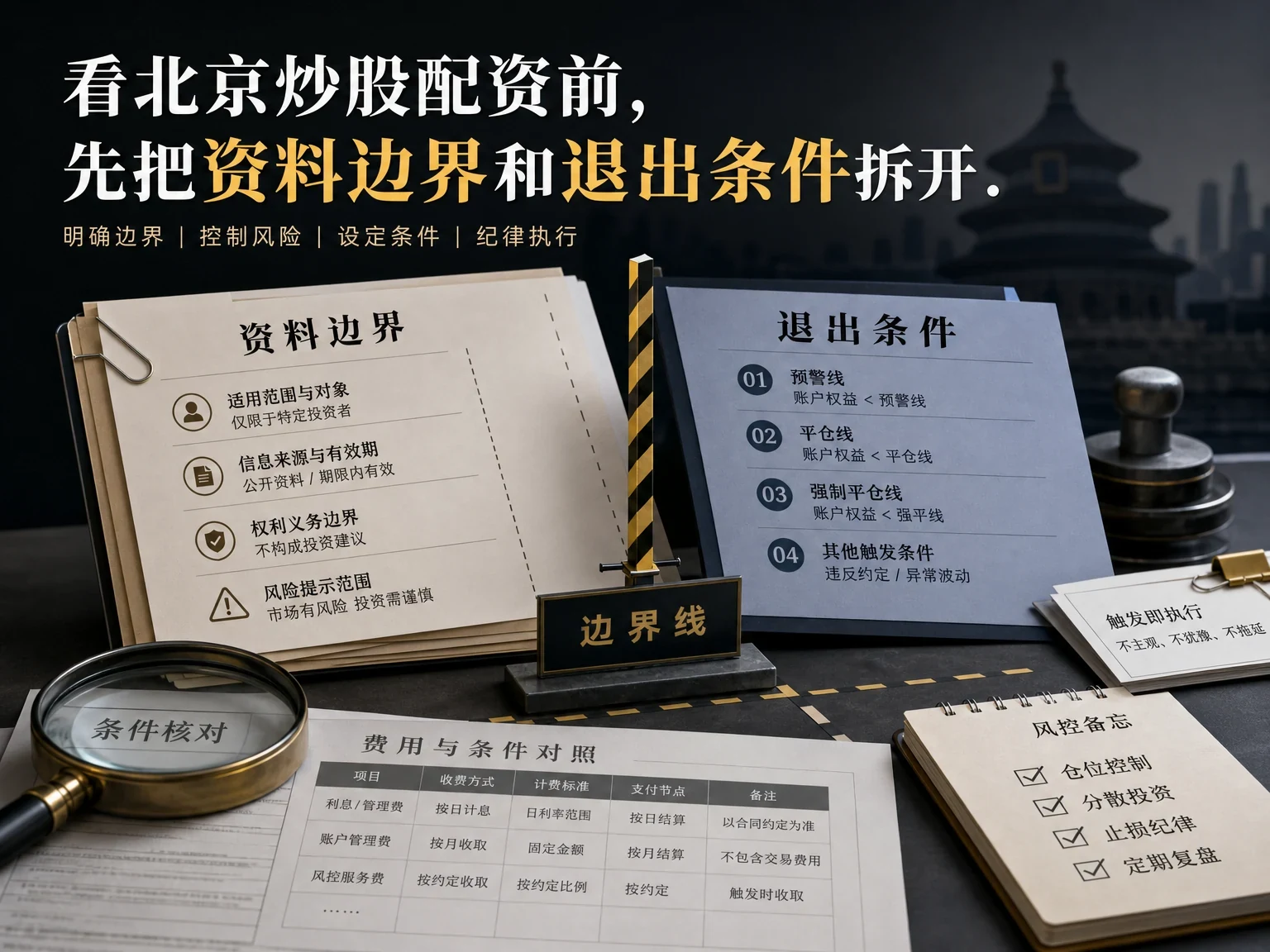 看北京炒股配资前,先把资料边界和退出条件拆开 插图