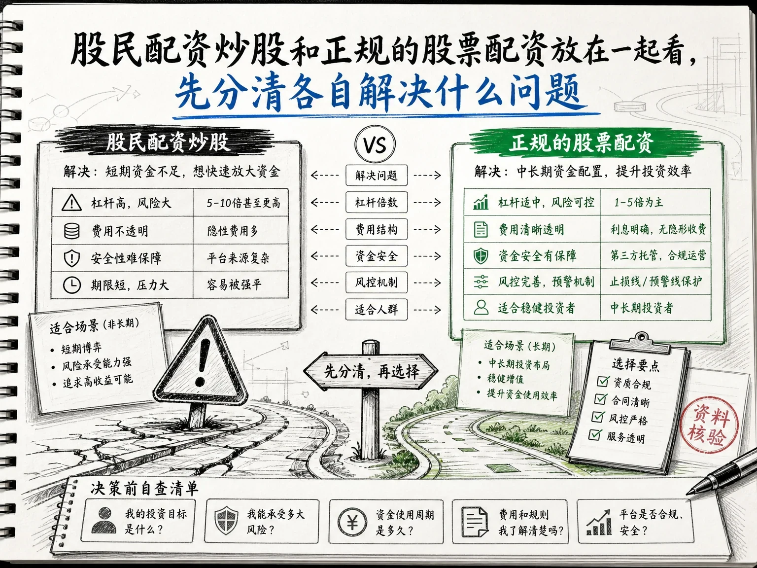 股民配资炒股和正规的股票配资放在一起看，先分清各自解决什么问题缩略图